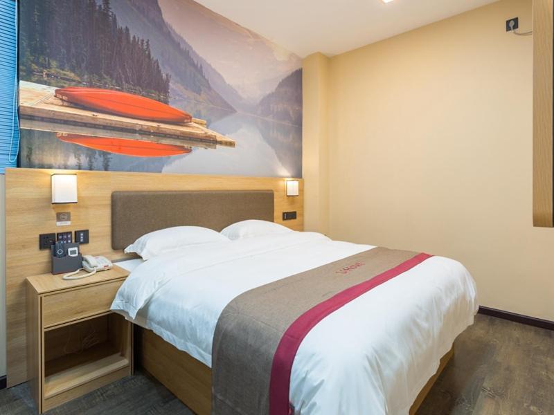 Thank Inn Chain Hotel Shanghai Songjiang District Yongfeng Road Store Kültér fotó